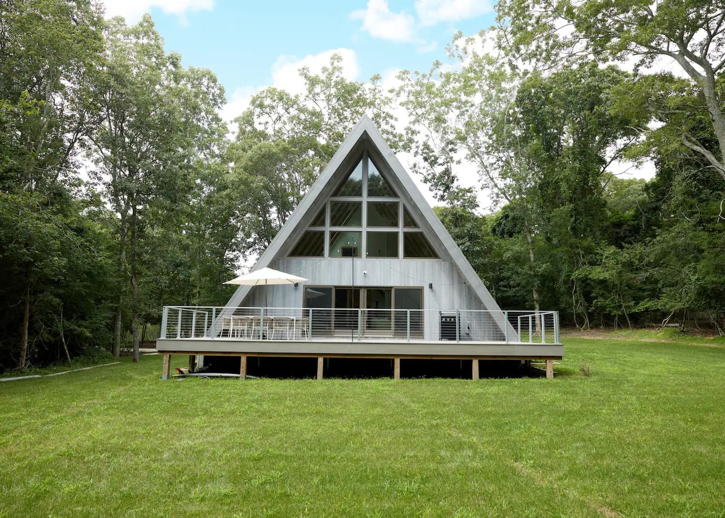 Customer's Beachside Ayfraym completed in the Hamptons in New York.